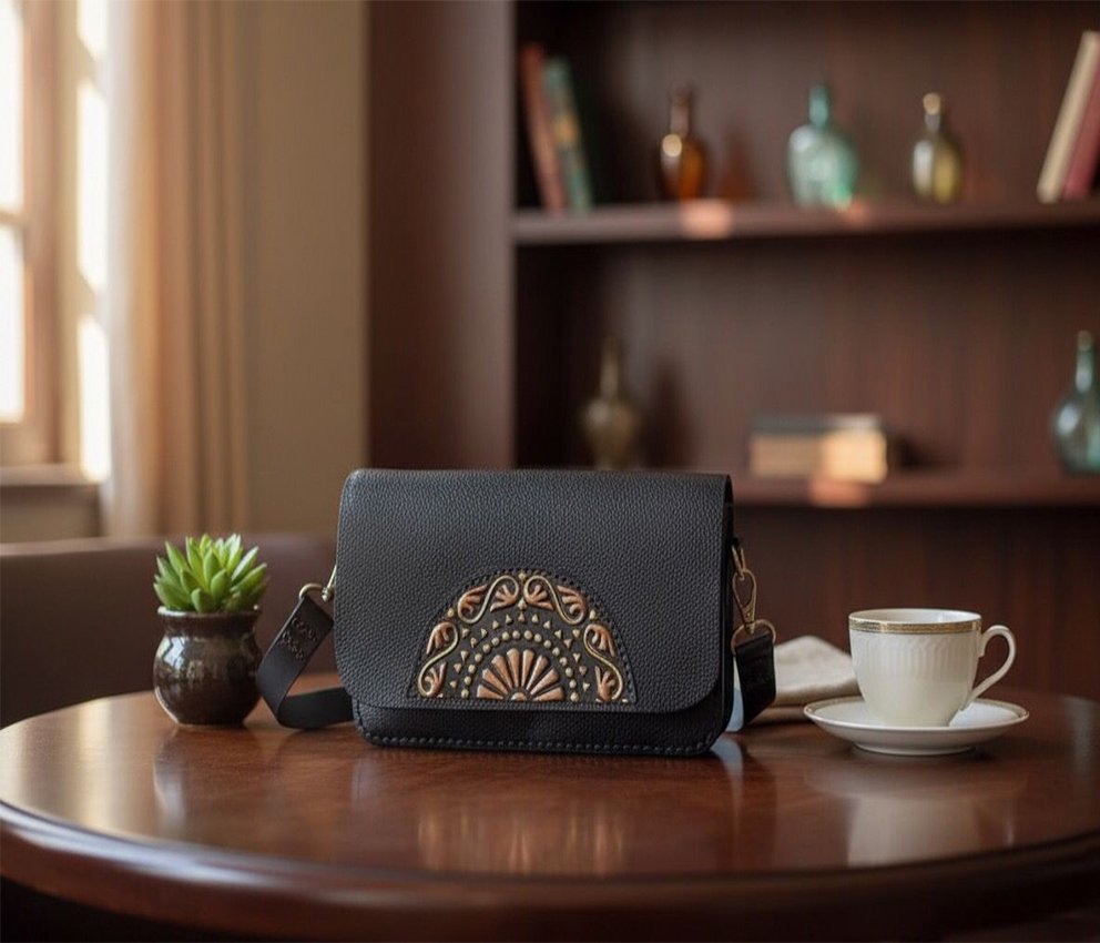 11 شنط حريمى من الجلد الطبيعى - الصورة 1