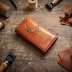 بورتفية حريمى من الجلد الطبيعى