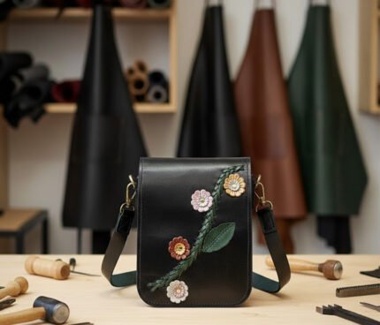 شنط حريمى من الجلد الطبيعى