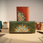 بورتفية حريمى من الجلد الطبيعى