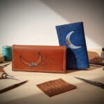 بورتفية حريمى من الجلد الطبيعى