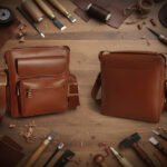 شنط رجالى من الجلد الطبيعى