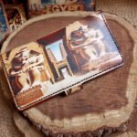 بورتفية فرعونى جلد طبيعى