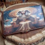 بورتفية فرعونى جلد طبيعى