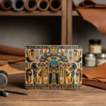 محافظ رجالى من الجلد الطبيعى