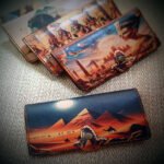 بورتفية فرعونى جلد طبيعى