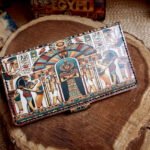 بورتفية فرعونى جلد طبيعى